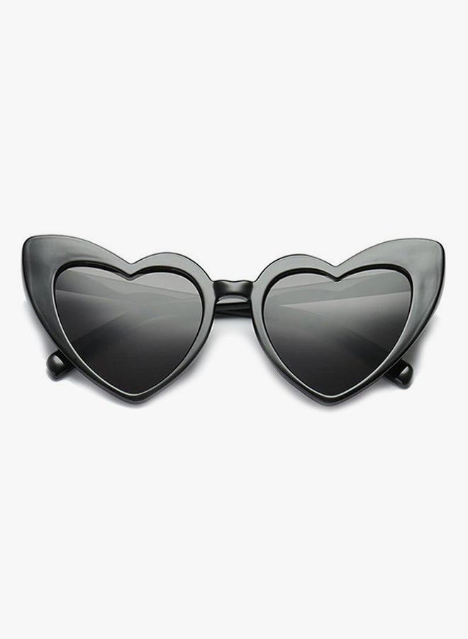 hikulity UV Protection Asymmetrical Sunglasses Black/Grey  - Image 2