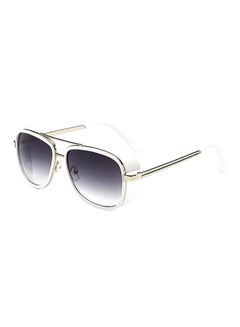hikulity Men's UV Protection Goggle Sunglasses Iron White/Grey 