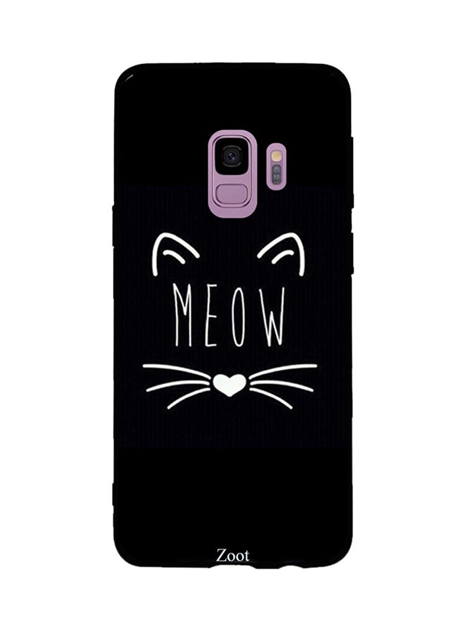 Zoot Thermoplastic Polyurethane Skin Case Cover For Samsung Galaxy S9 Meow