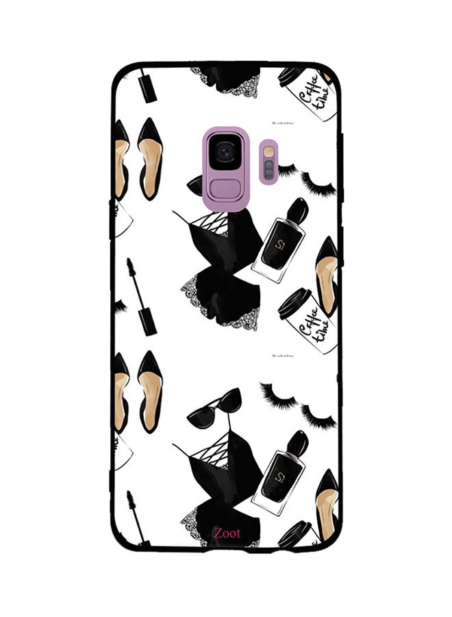 Zoot Thermoplastic Polyurethane Skin Case Cover -for Samsung Galaxy S9 Dress Glasses Coffee Dress Glasses Coffee