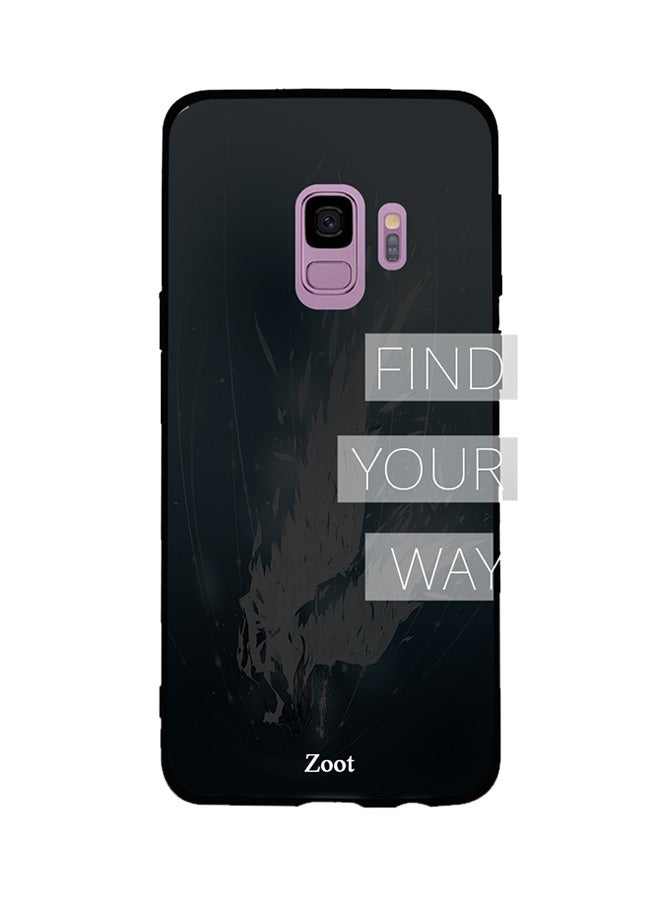 Zoot Thermoplastic Polyurethane Skin Case Cover -for Samsung Galaxy S9 Find Your Way Find Your Way 