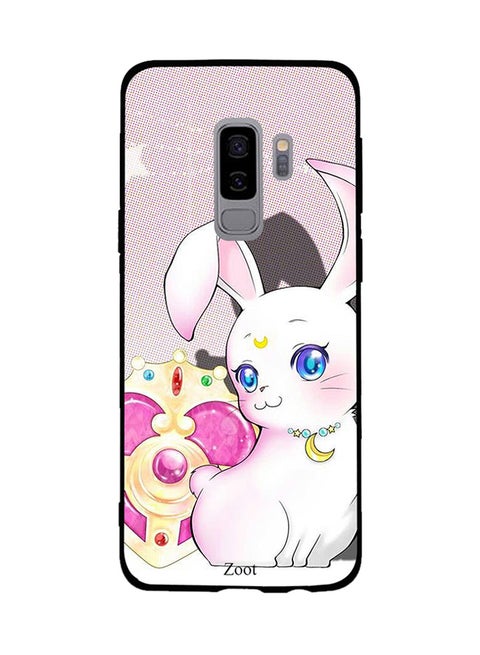 Thermoplastic Polyurethane Protective Case Cover For Samsung Galaxy S9 Plus Rabbit Moon