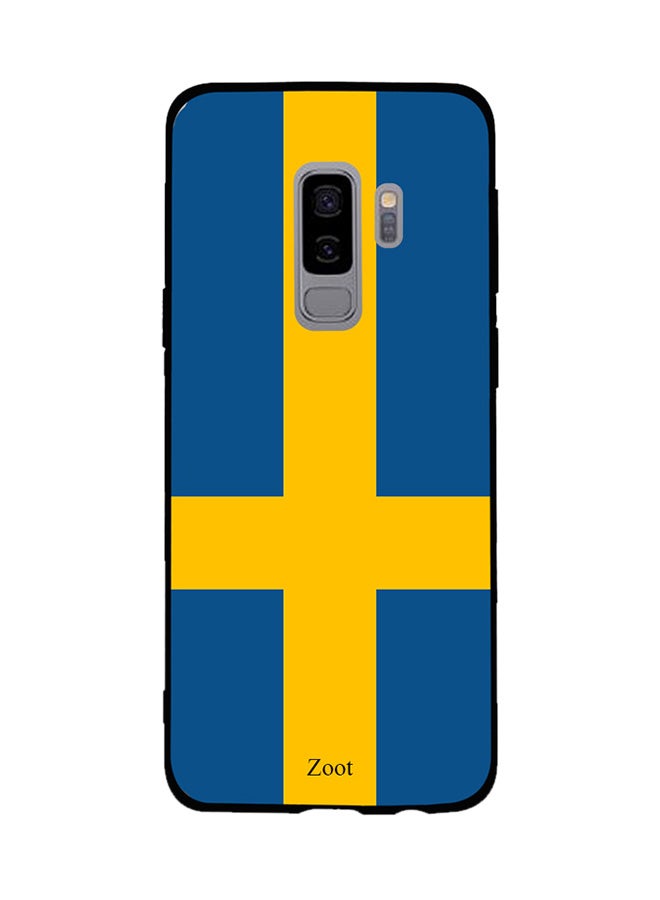 Thermoplastic Polyurethane Protective Case Cover For Samsung Galaxy S9 Plus Sweden Flag