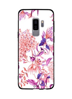 Zoot Thermoplastic Polyurethane Protective Case Cover For Samsung Galaxy S9 Plus Pink Purple Flower Pattern 