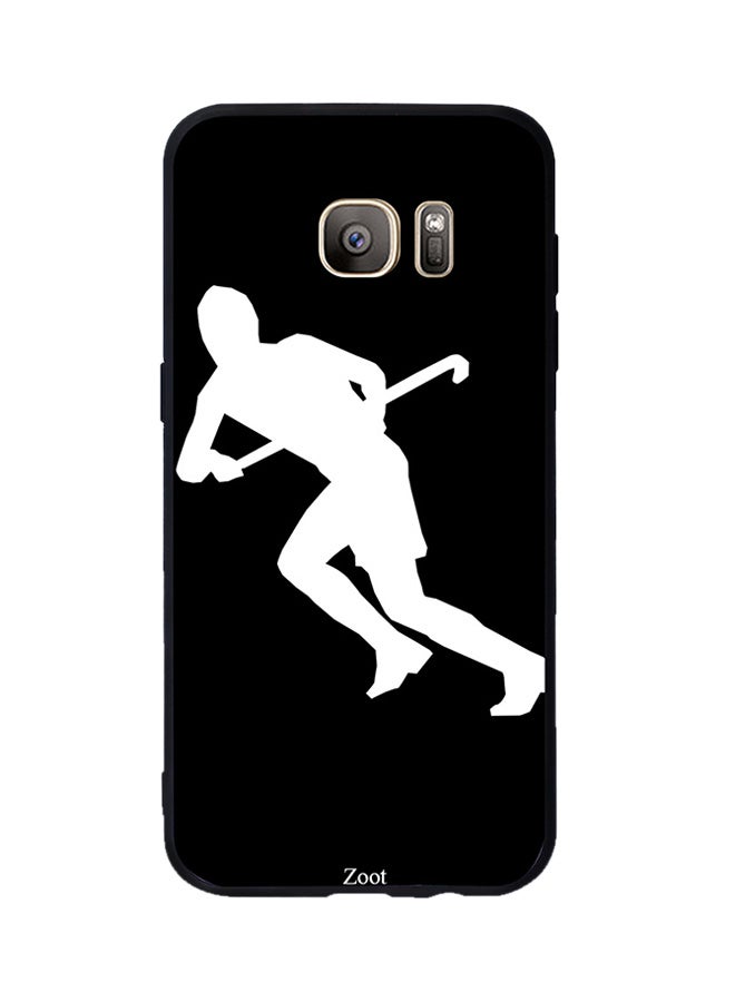 Zoot - Thermoplastic Polyurethane Protective Case Cover For Samsung Galaxy S7 Hockey Bnw - Image 1