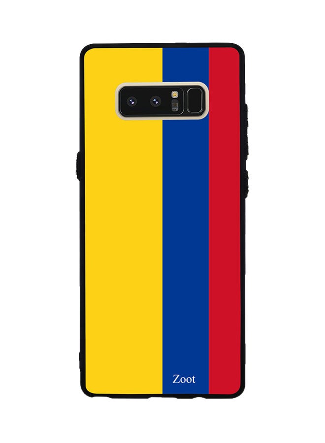 Zoot - Thermoplastic Polyurethane Protective Case Cover For Samsung Galaxy Note 8 Colombia Flag - Image 1