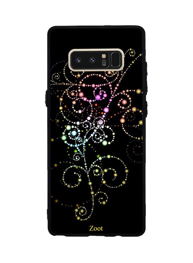 Zoot Thermoplastic Polyurethane Protective Case Cover For Samsung Galaxy Note 8 Illuminated Pattern