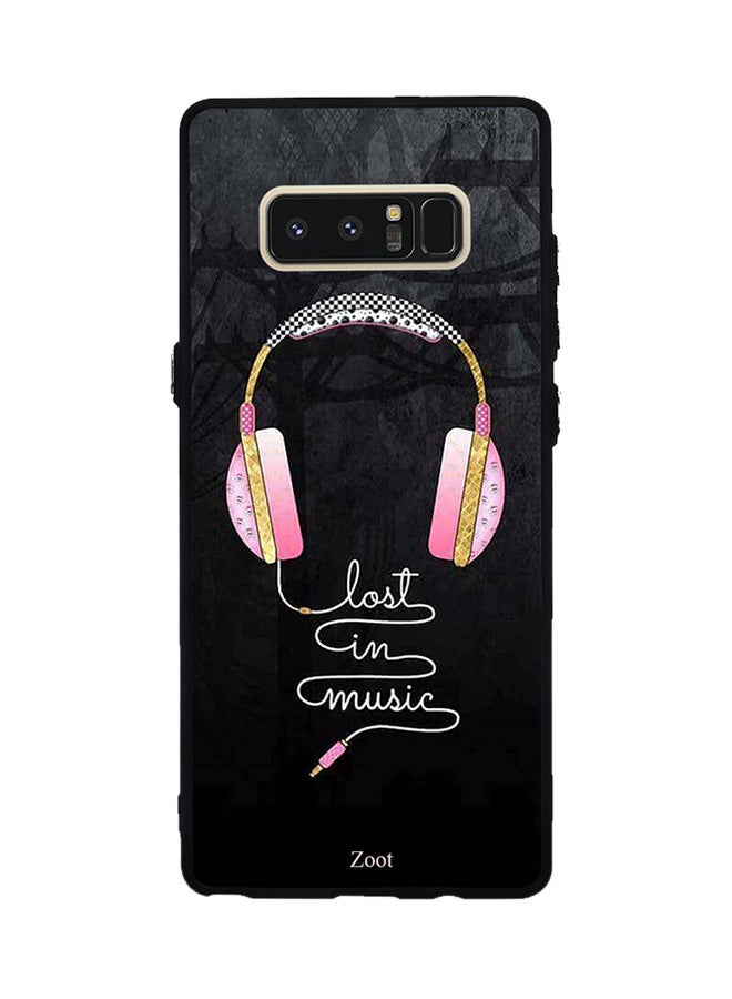 Zoot Thermoplastic Polyurethane Protective Case Cover For Samsung Galaxy Note 8 Lost In Music 