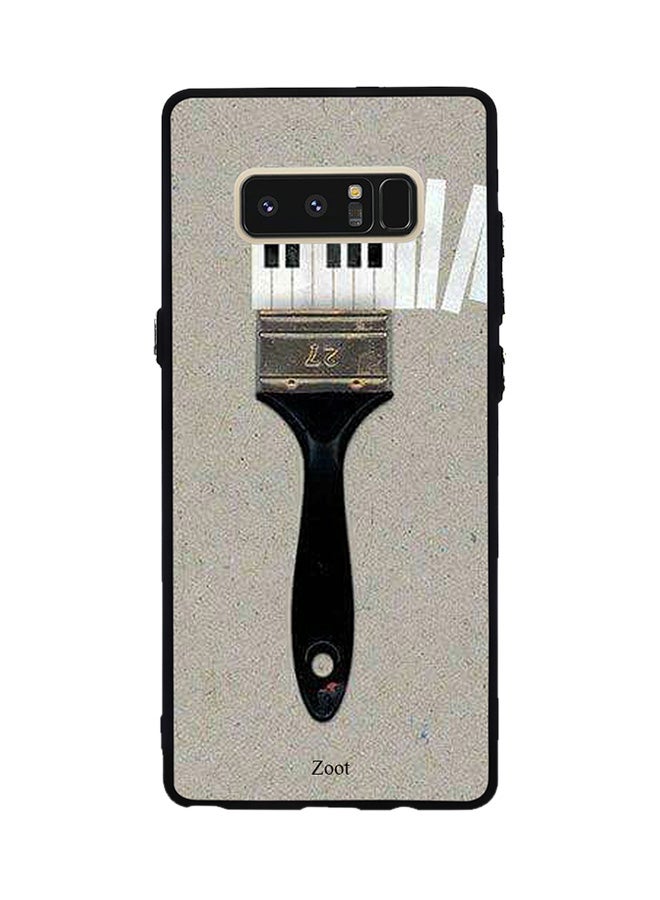Zoot Thermoplastic Polyurethane Protective Case Cover For Samsung Galaxy Note 8 Paint Music