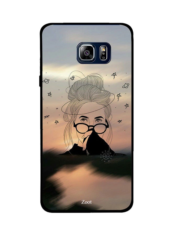 Zoot Thermoplastic Polyurethane Skin Case Cover -for Samsung Galaxy Note 5 Doodle Girl Glasses Doodle Girl Glasses 