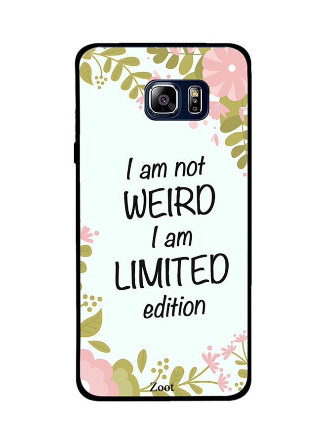 Zoot Thermoplastic Polyurethane Protective Case Cover For Samsung Galaxy Note 5 I Am Not Weird I Am Limited Edition