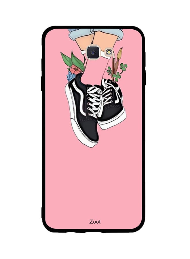 Zoot Thermoplastic Polyurethane Skin Case Cover -for Samsung Galaxy J7 Prime Flowers N Shoes Flowers N Shoes
