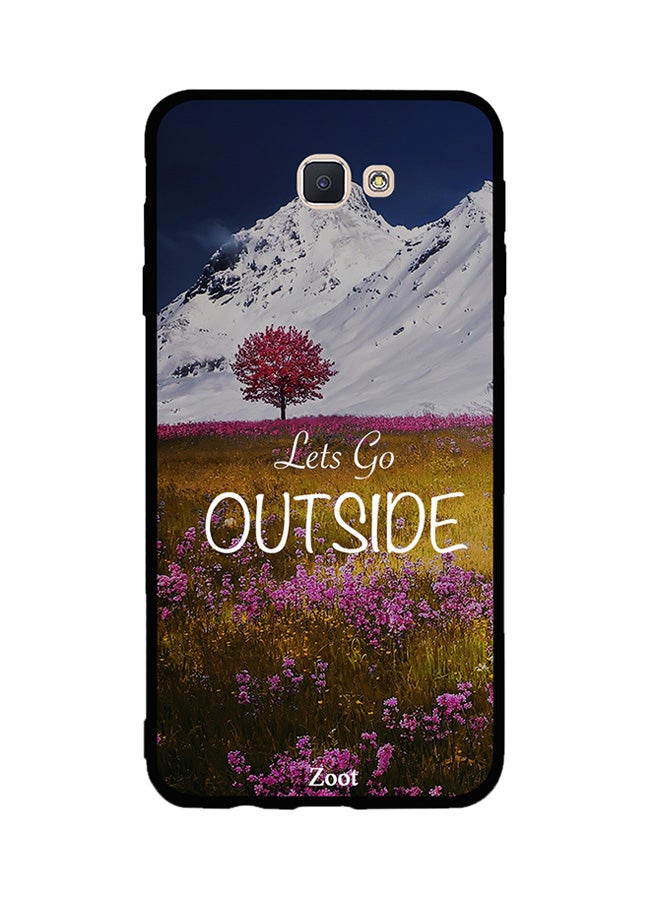 Zoot Thermoplastic Polyurethane Skin Case Cover -for Samsung Galaxy J7 Prime Lets Go Outside Lets Go Outside