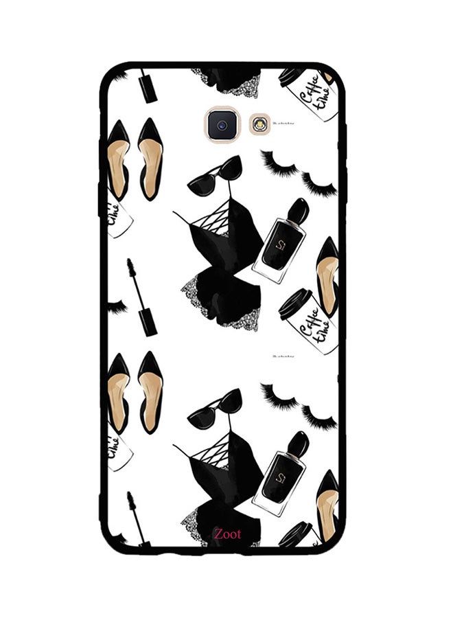 Zoot Thermoplastic Polyurethane Skin Case Cover -for Samsung Galaxy J7 Prime Dress Glasses Coffee Dress Glasses Coffee