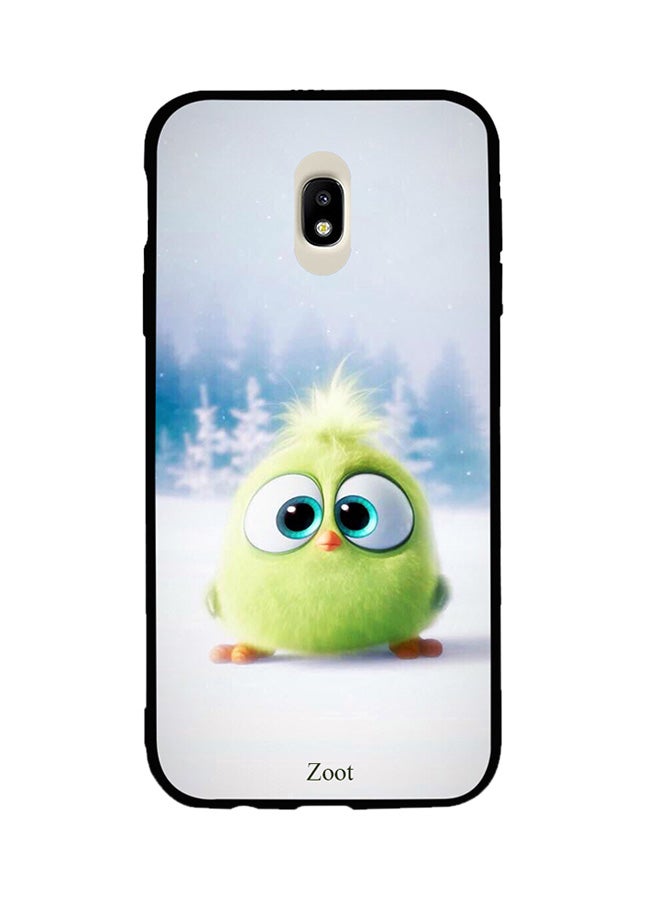 Zoot Thermoplastic Polyurethane Protective Case Cover For Samsung Galaxy J7 Pro Cute Green Bird