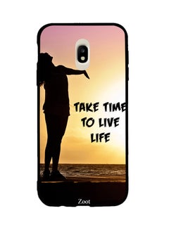 Zoot Thermoplastic Polyurethane Protective Case Cover For Samsung Galaxy J7 Pro Take Time To Live Life 