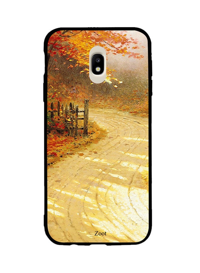 Zoot Thermoplastic Polyurethane Protective Case Cover For Samsung Galaxy J7 Pro Autumn Forest Pathway