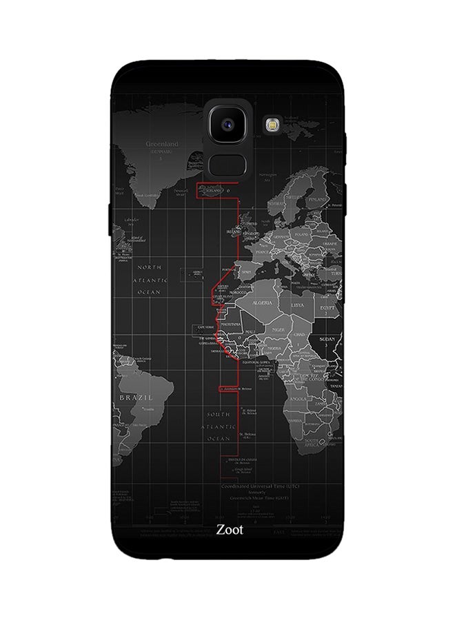 Zoot Thermoplastic Polyurethane Protective Case Cover For Samsung Galaxy J6 Ocean Borders