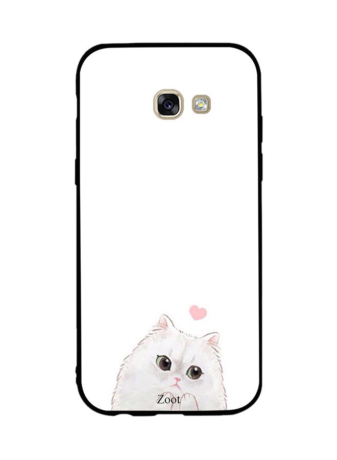 Thermoplastic Polyurethane Protective Case Cover For Samsung Galaxy A5 (2017) Cat Love