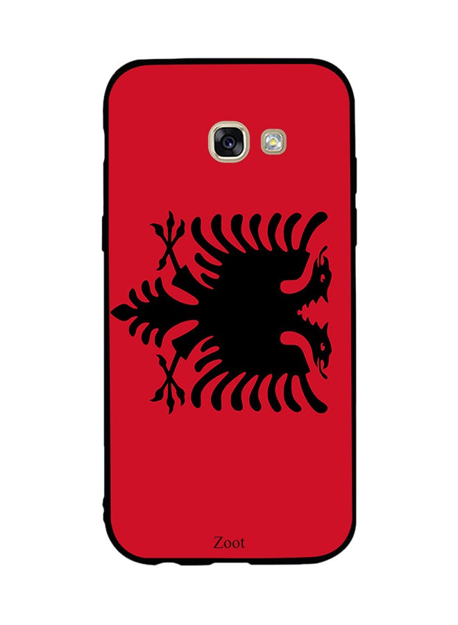 Thermoplastic Polyurethane Protective Case Cover For Samsung Galaxy A5 (2017) Albania Flag
