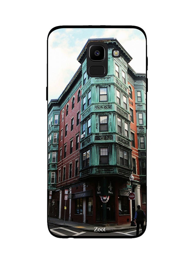 Zoot Thermoplastic Polyurethane Protective Case Cover For Samsung Galaxy J6 Urban Landscapes