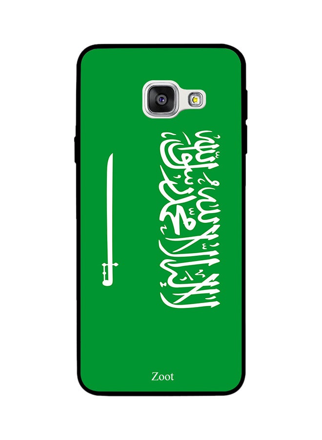 Thermoplastic Polyurethane Protective Case Cover For Samsung Galaxy A5 (2016) Saudi Arabia Flag