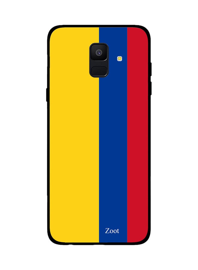 Zoot - Thermoplastic Polyurethane Protective Case Cover For Samsung Galaxy A6 Colombia Flag - Image 1