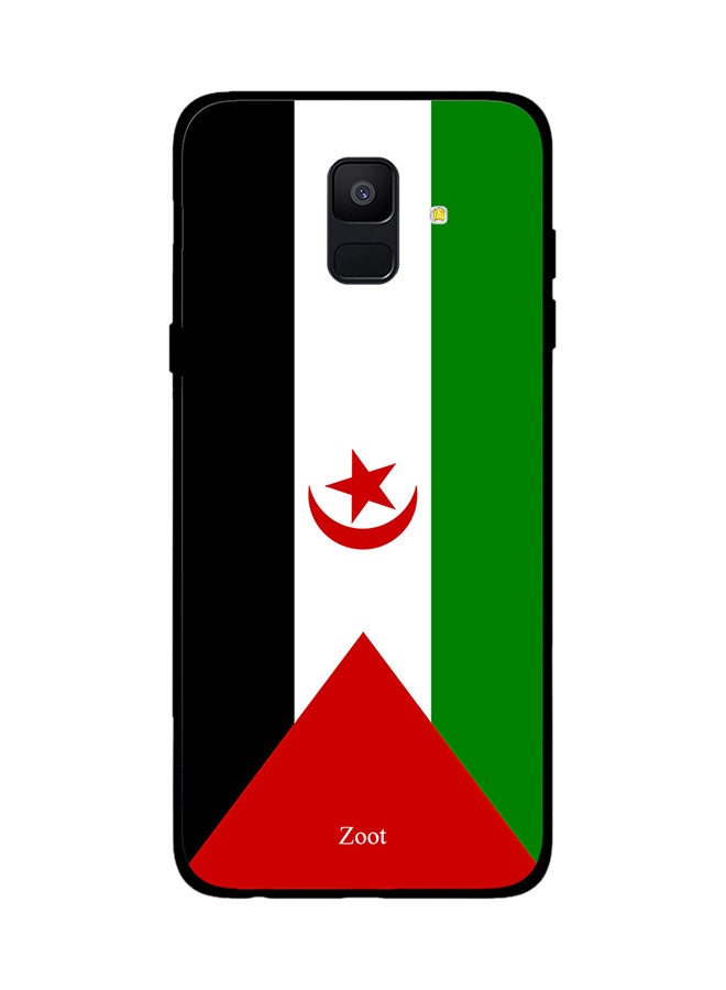 Zoot Thermoplastic Polyurethane Protective Case Cover For Samsung Galaxy A6 Western Flag