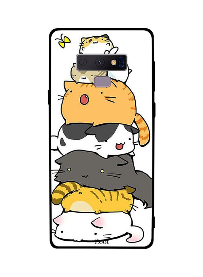 Zoot Thermoplastic Polyurethane Protective Case Cover For Samsung Galaxy Note 9 Cats Bunch