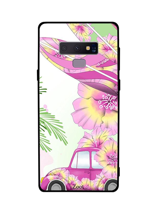 Zoot Thermoplastic Polyurethane Protective Case Cover For Samsung Galaxy Note 9 Pink Car N Leaves