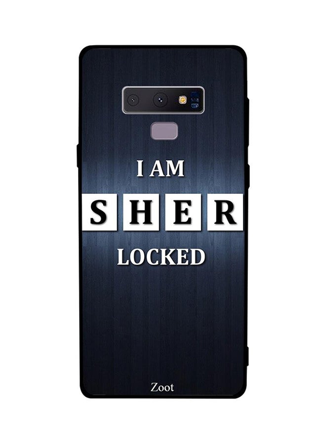 Zoot Thermoplastic Polyurethane Protective Case Cover For Samsung Galaxy Note 9 I Am Sherlocked