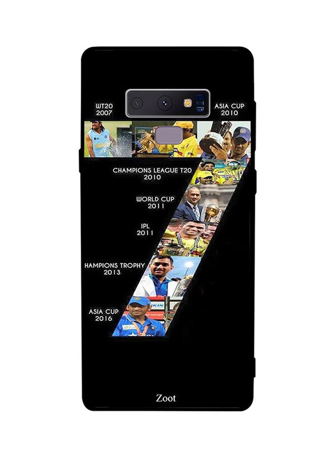 Zoot Thermoplastic Polyurethane Protective Case Cover For Samsung Galaxy Note 9 No 7 MS Dhoni