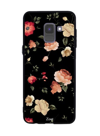 Thermoplastic Polyurethane Protective Case Cover For Samsung Galaxy A8 Plus Colourful Lotus - v1534492760/N16474322A_1