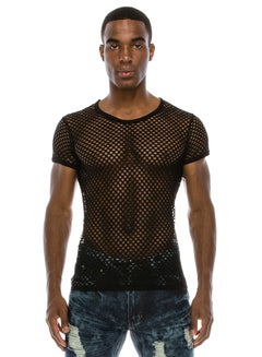 See Through T-shirt Black