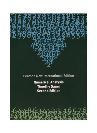 Numerical Analysis Paperback English by Timothy Sauer - 8/2/2013 - v1534507229/N16394894A_1