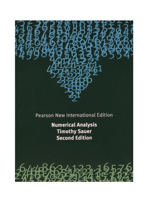 Numerical Analysis Paperback English by Timothy Sauer - 8/2/2013