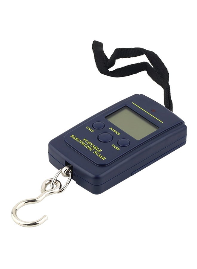 VANDER LIFE Electronic Hanging Fishing Digital Pocket Weight Hook Scale Deep Blue - Image 1