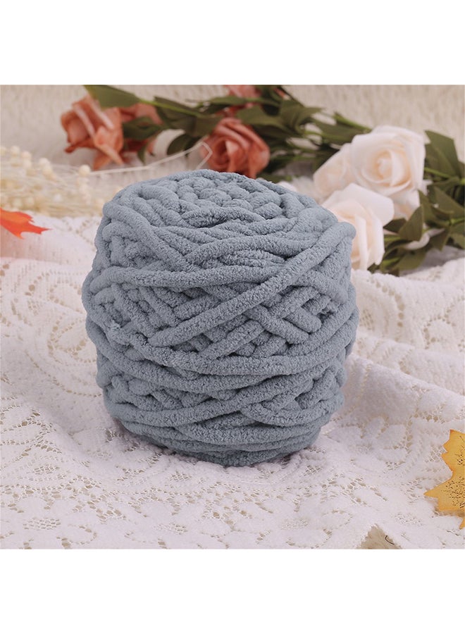 VANDER LIFE Scarf Sweater Knitting Yarn Ball Dark Grey - Image 3