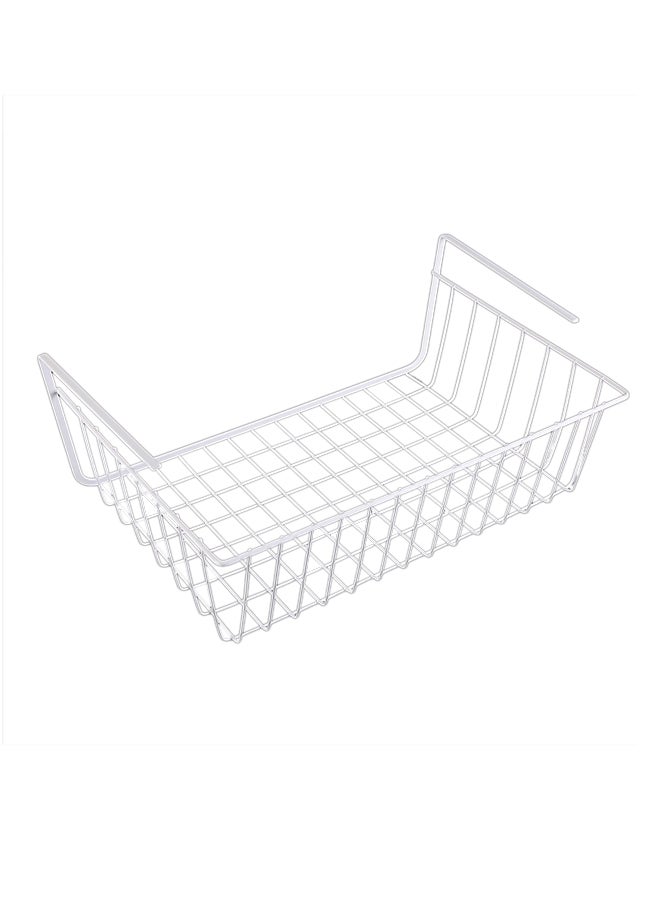 فاندر لايف رف تخزين يوضع تحت رفوف المطبخ فضي - Image 1