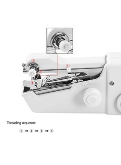 Generic Handheld Household Sewing Machine ZM141500 White  - Image 2
