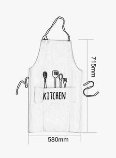 Dining Room Apron With Cooking Head White - v1534510704/N16119445A_2