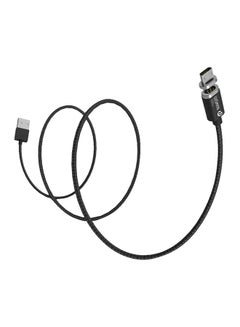 Tomtop Mini 2 Micro USB Data Sync And Charging Cable Black  - Image 1