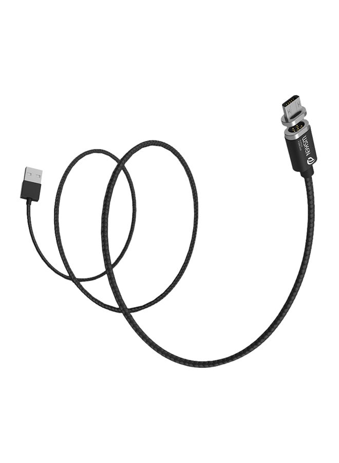 Tomtop - Mini 2 Micro USB Data Sync And Charging Cable Black - Image 1