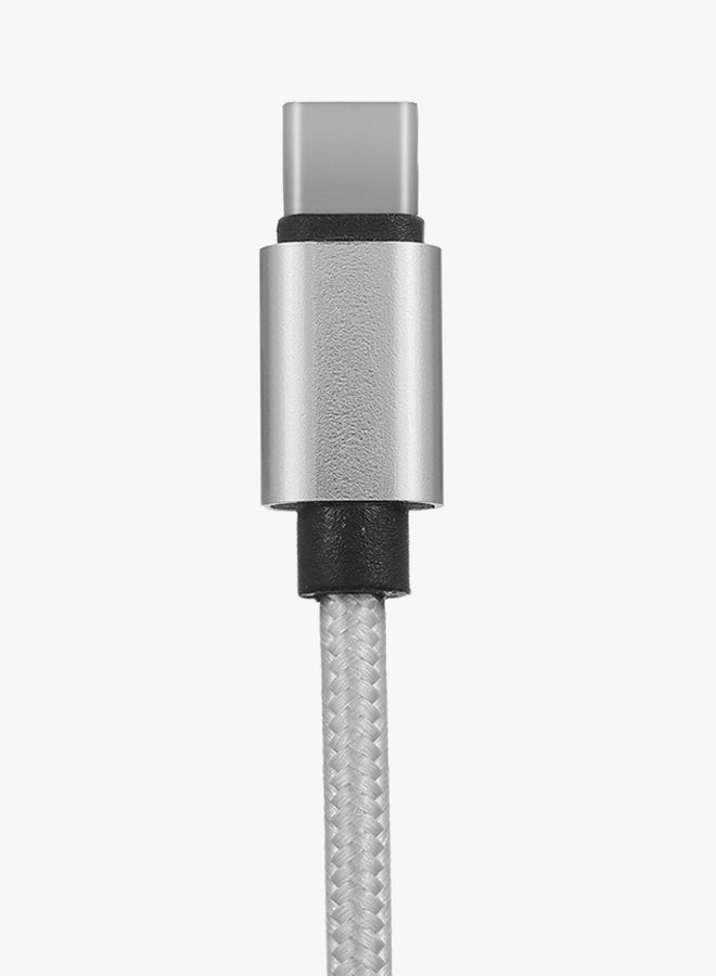 USB Type-C Data Sync And Charging Cable Silver - v1534514461/N16182340A_3