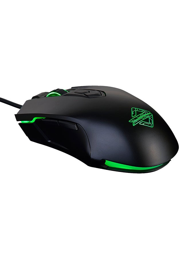 Ajazz E-Sport Wired Gaming Mouse Black - Image 1