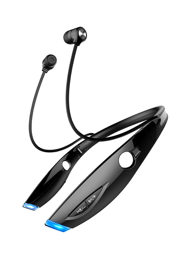 Neckband Bluetooth Wireless In-Ear Earphone With Microphone Black/Blue - v1534514496/N16182486A_1