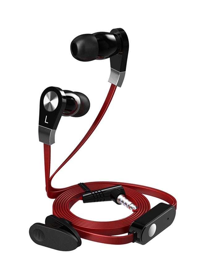 Stereo In-Ear Earphone With Microphone Red/Black - v1534514502/N16182500A_1