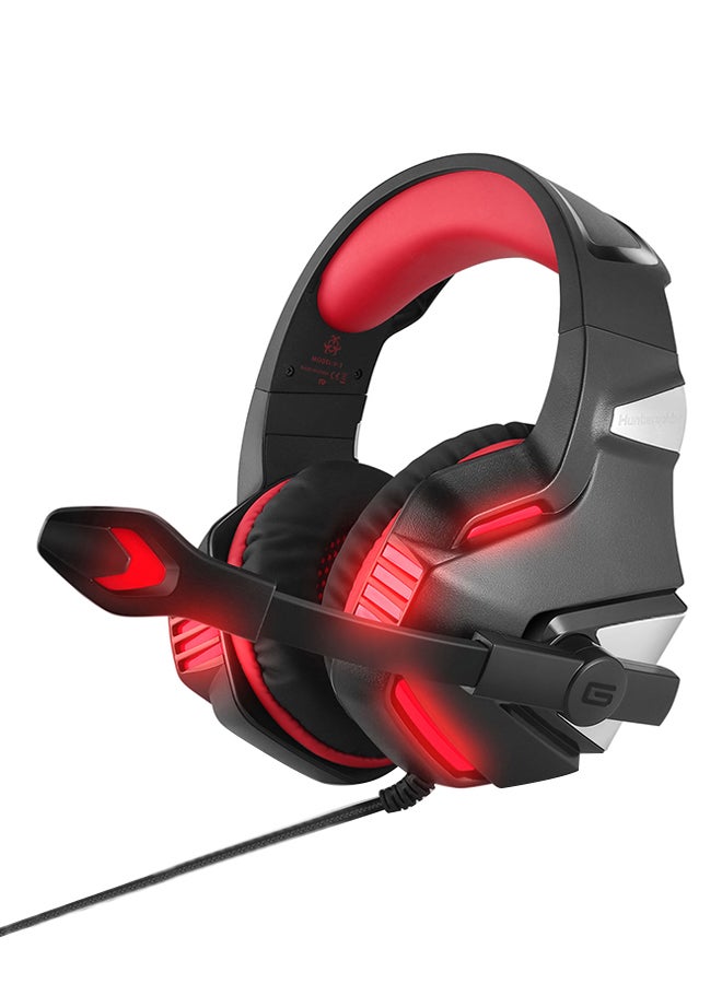 Hunterspider V-3 Wired Over-Ear Gaming Headset With Microphone For PS4/PS5/XOne/XSeries/NSwitch/PC