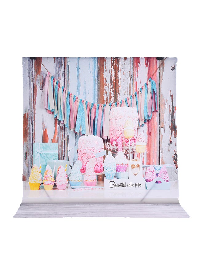 ANDOER Printed Pattern Photo Background Multicolour  - Image 1