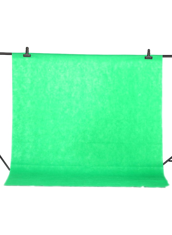 docooler Photography Studio Non-Woven Screen Background Green/Black  - Image 1
